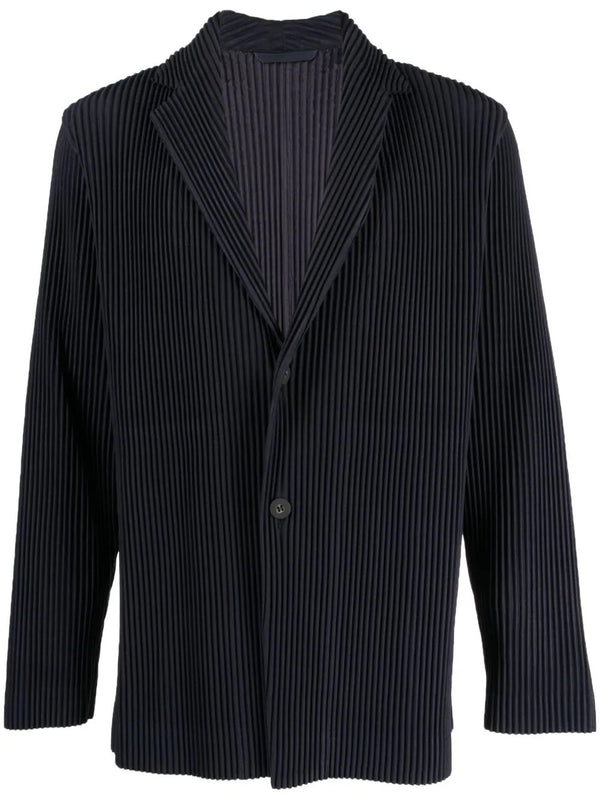 Issey Miyake Homme Plissé - Pleated Jacket in Navy – Henrik