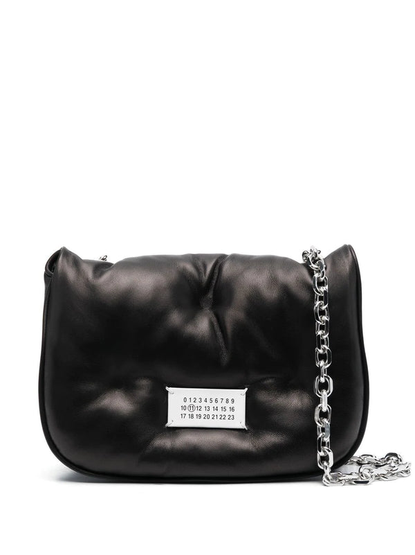 Maison Margiela Glam Slam Small Puffy Leather Shoulder Bag