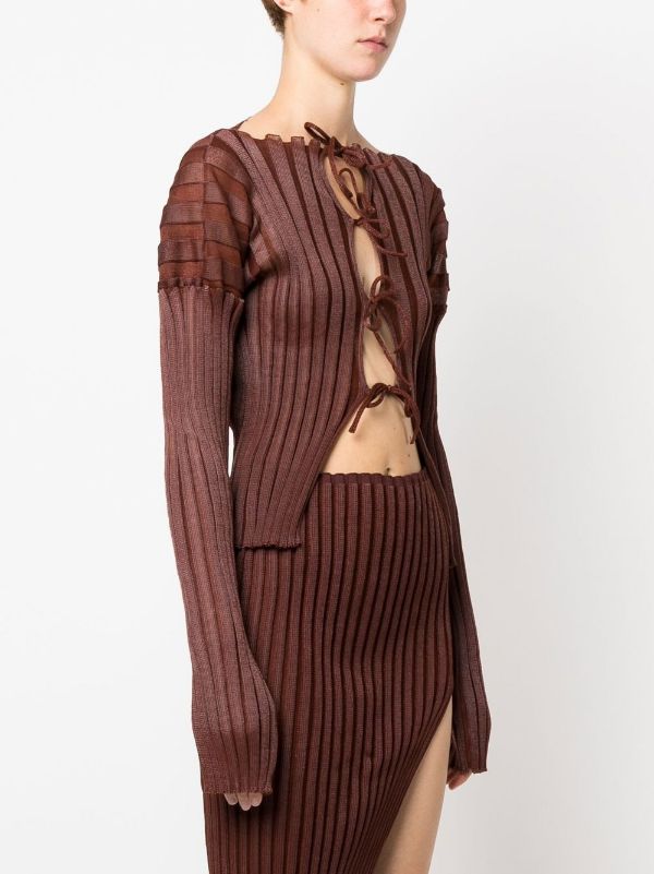 Katrine Cardigan - Chestnut