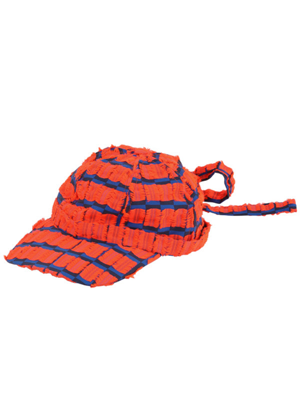 Henrik Vibskov │ Sausage Cap in Four Colour Checks – Henrik Vibskov ...