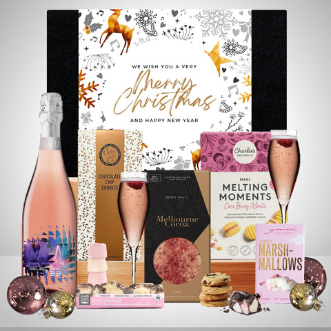 Pretty In Pink Sparkling Christmas Hamper