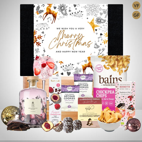 Pink Vegan Gin Christmas Hamper