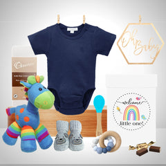 Blue & Bright Baby Hamper