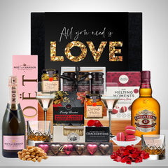 Cupid's Couple With Moet & Chivas Hamper