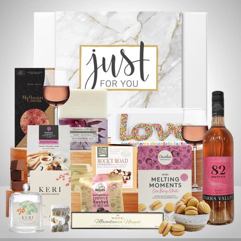 Hampers Galore Relax With Rose Hamper Product