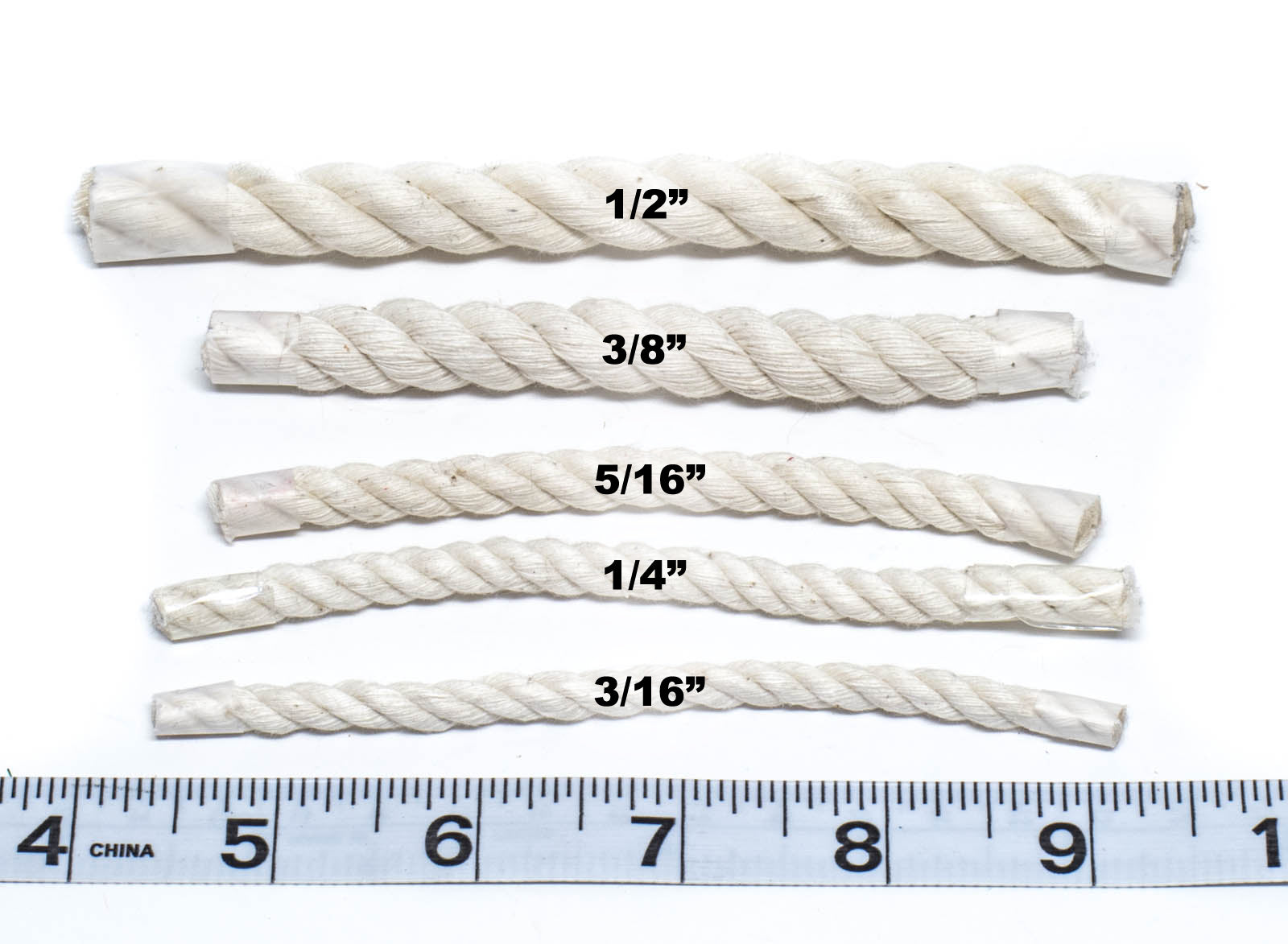 1/4 Cotton Rope