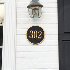 custom address plaques and house number plaques