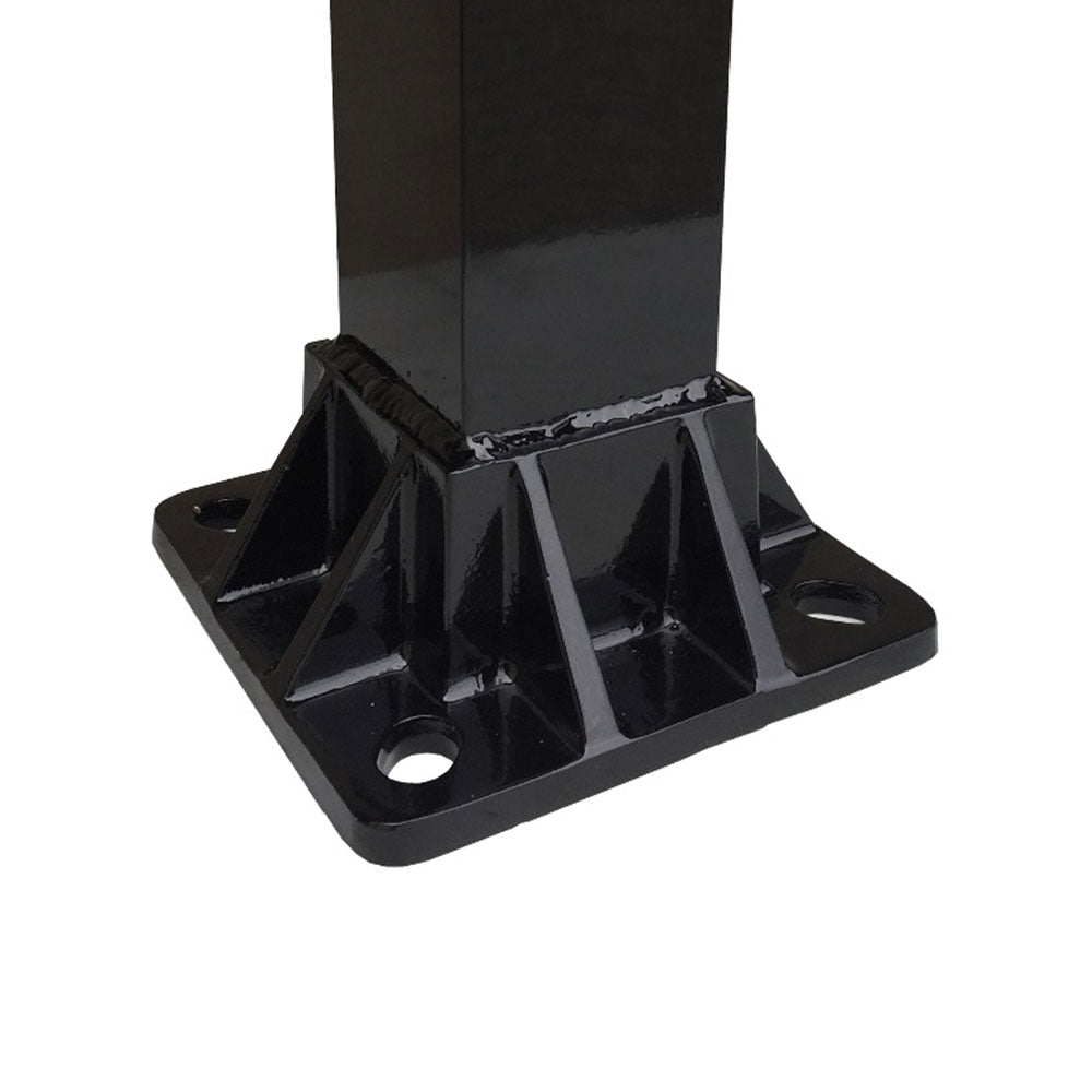 4x4 Square Surface Mount Light Post