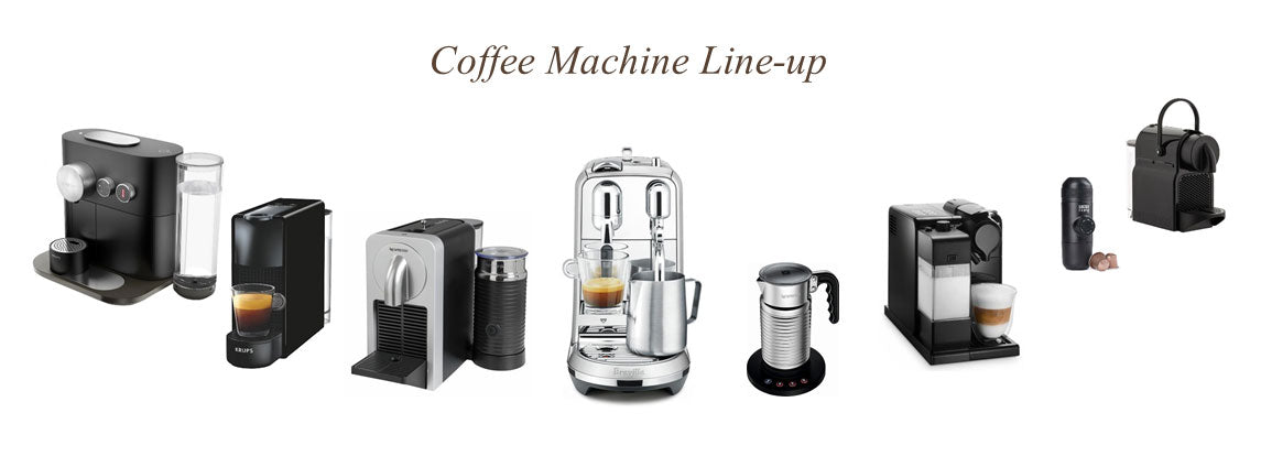 Nespresso Coffee Machine Line-up