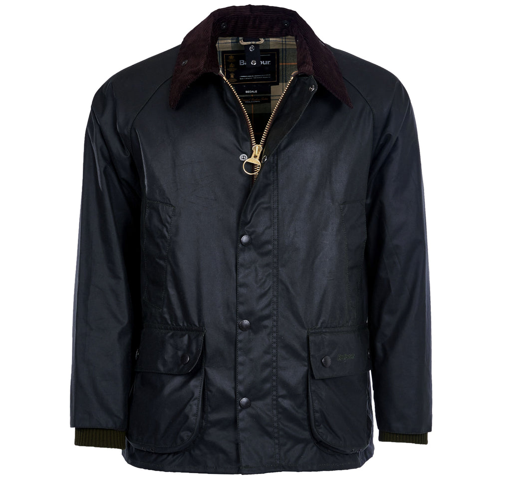 Barbour Olive Bedale® Wax Jacket - Oxford