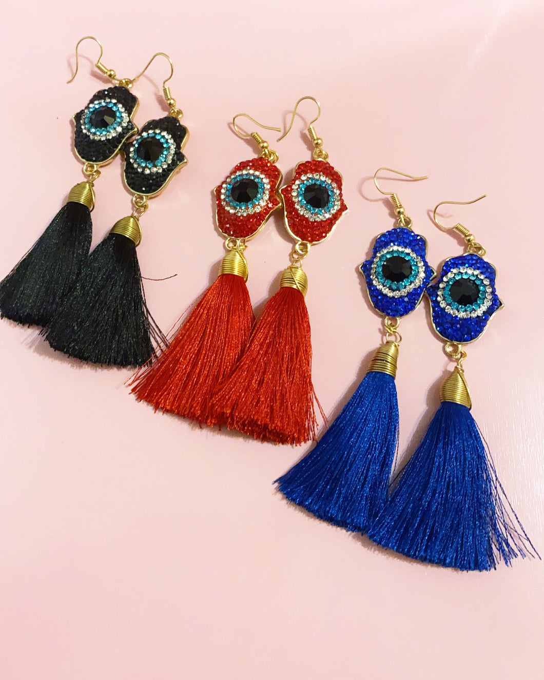 mal de ojo earrings