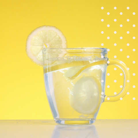 Hydrate with Lemon water hydration skincare tips