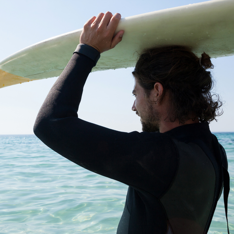 Man Surfing