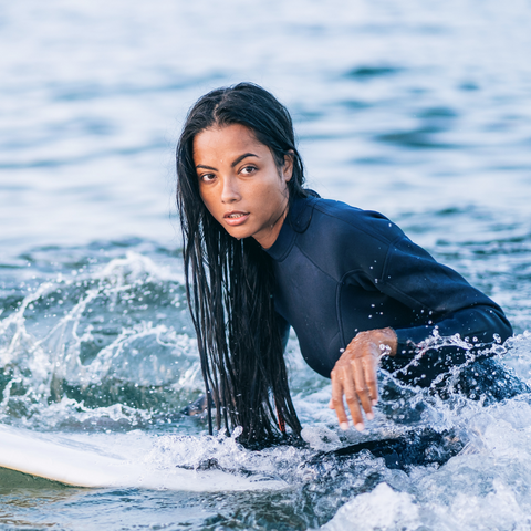 Woman Surfing