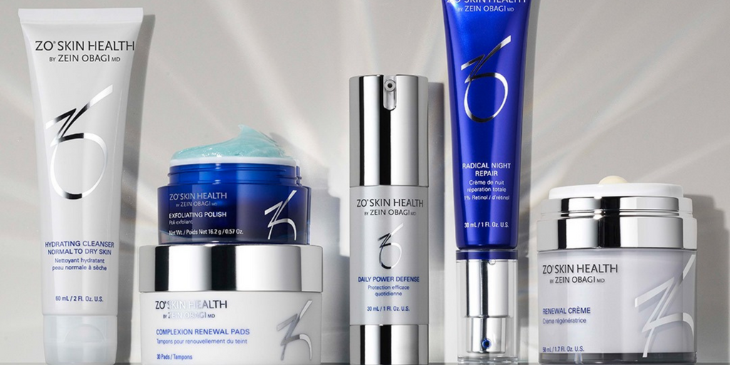 ZO Skin Health product line up 