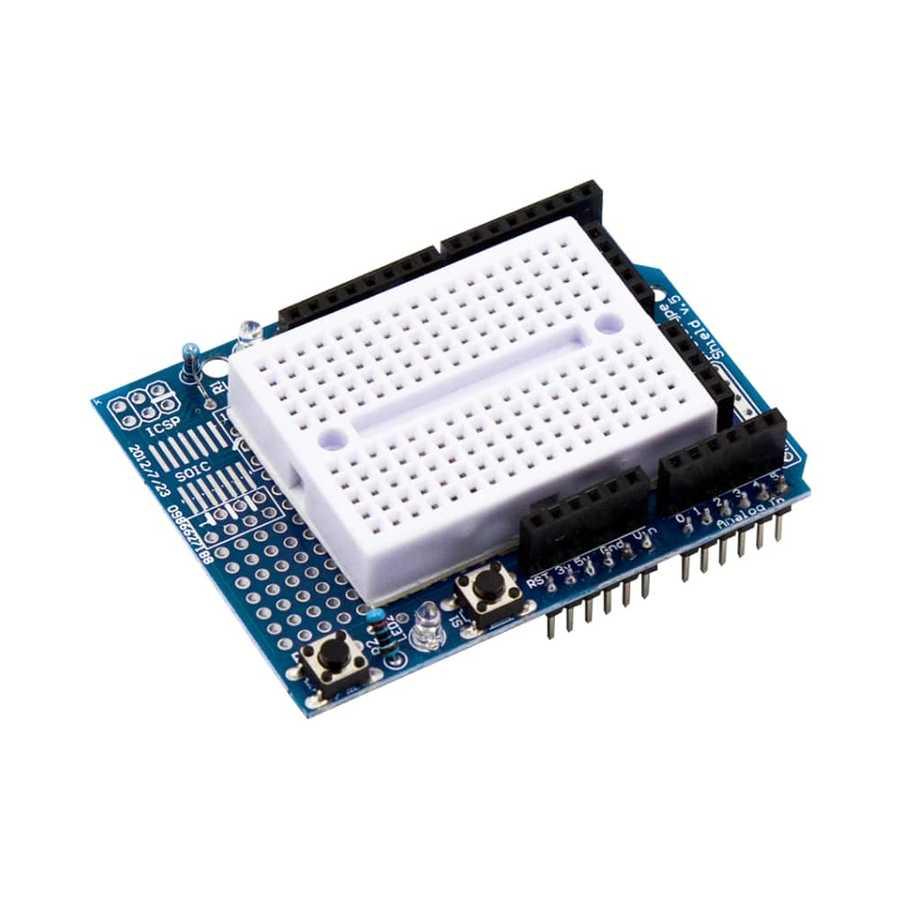 UNO R3 Proto Shield Kit with Mini Breadboard for Arduino
