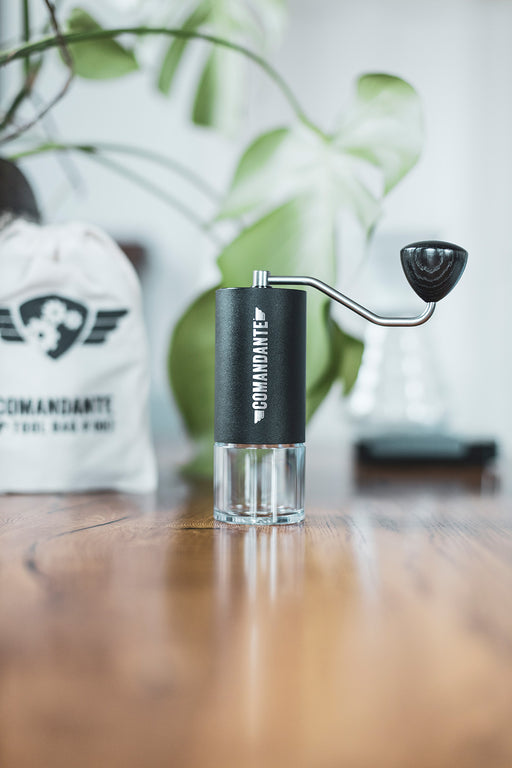 Comandante C60 Baracuda Coffee Grinder (Brushed Steel) — Brewed By