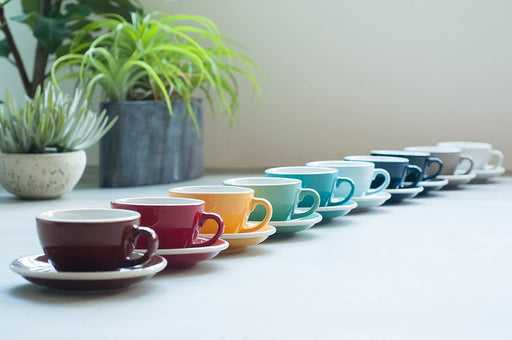 Loveramics 250ml / 8oz Egg Coffee Cup in potters colours