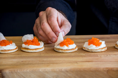 Canapé aux truffe