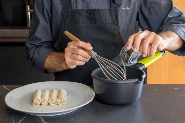 Cannellonis de rôti à la sauce béchamel truffée