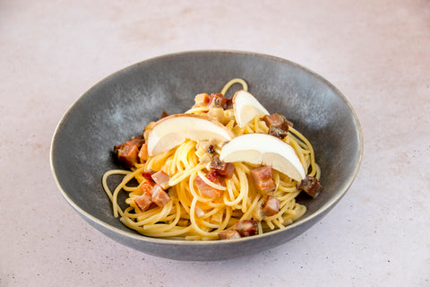 Carbonara aux cèpes