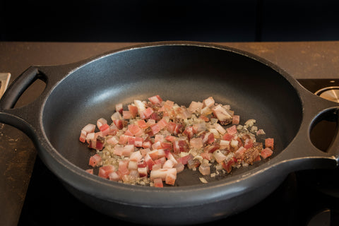 Pâtes carbonara à la truffe noire