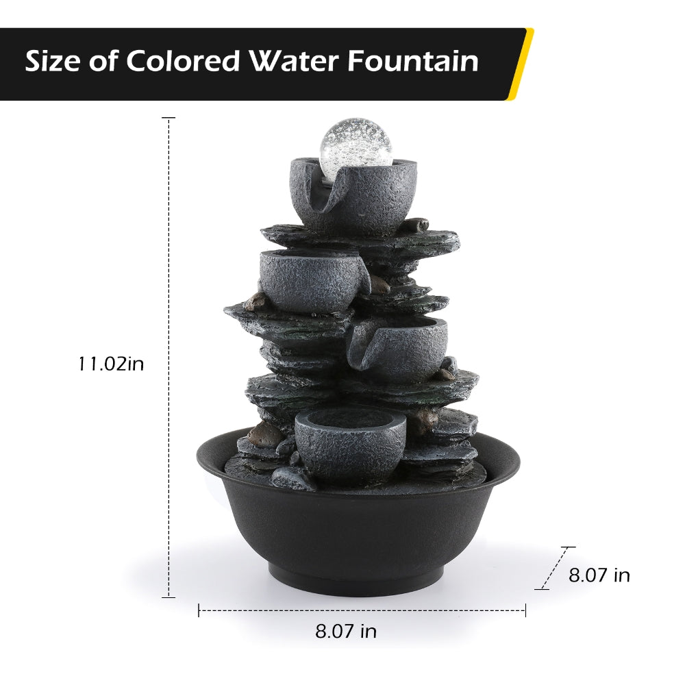 desktop waterfall fountain