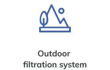 Outdoor filtration system