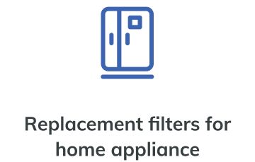 Replacement filters for home appliance