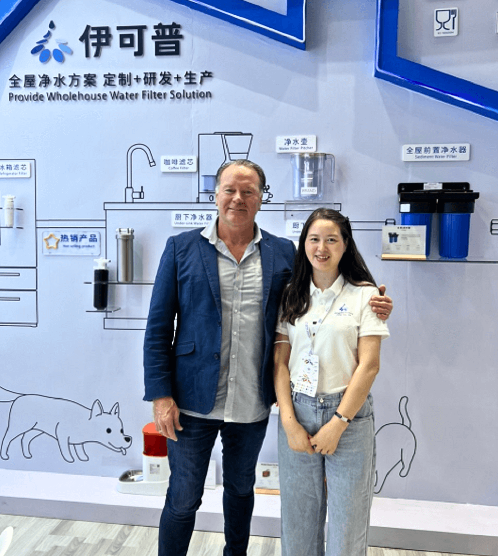 staff of Qingdao Ecopure Filter Co., Ltd. at Aquatech China 2023