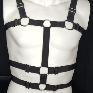 image of a custom chest harness