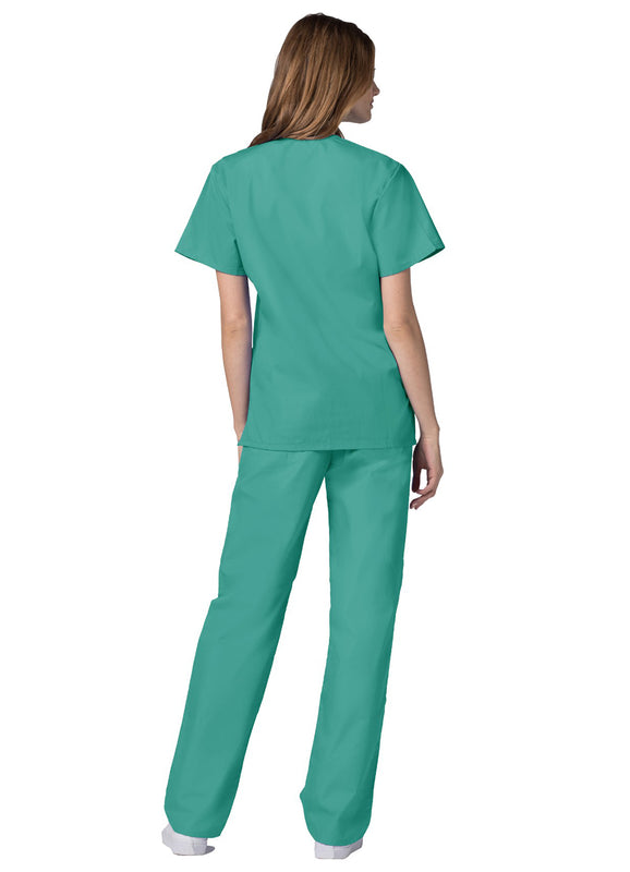 ADAR 701 - Universal Unisex 2-Pocket Scrub Set - Surgical Green ...