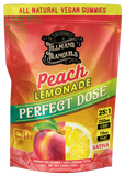 Peach Lemonade Perfect Dose Delta 9 THC Gummies