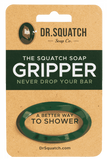 The Dr Squatch Soap Gripper attaches to your Dr Squatch Bar Soap and is form fitting and makes holding your soap a little easier and less likely to drop.