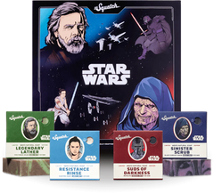 Dr Squatch Limited Edition Soap - Star Wars Collection 2 #LegendaryLather #ResistanceRinse #SudsofDarkness #SinisterScrub