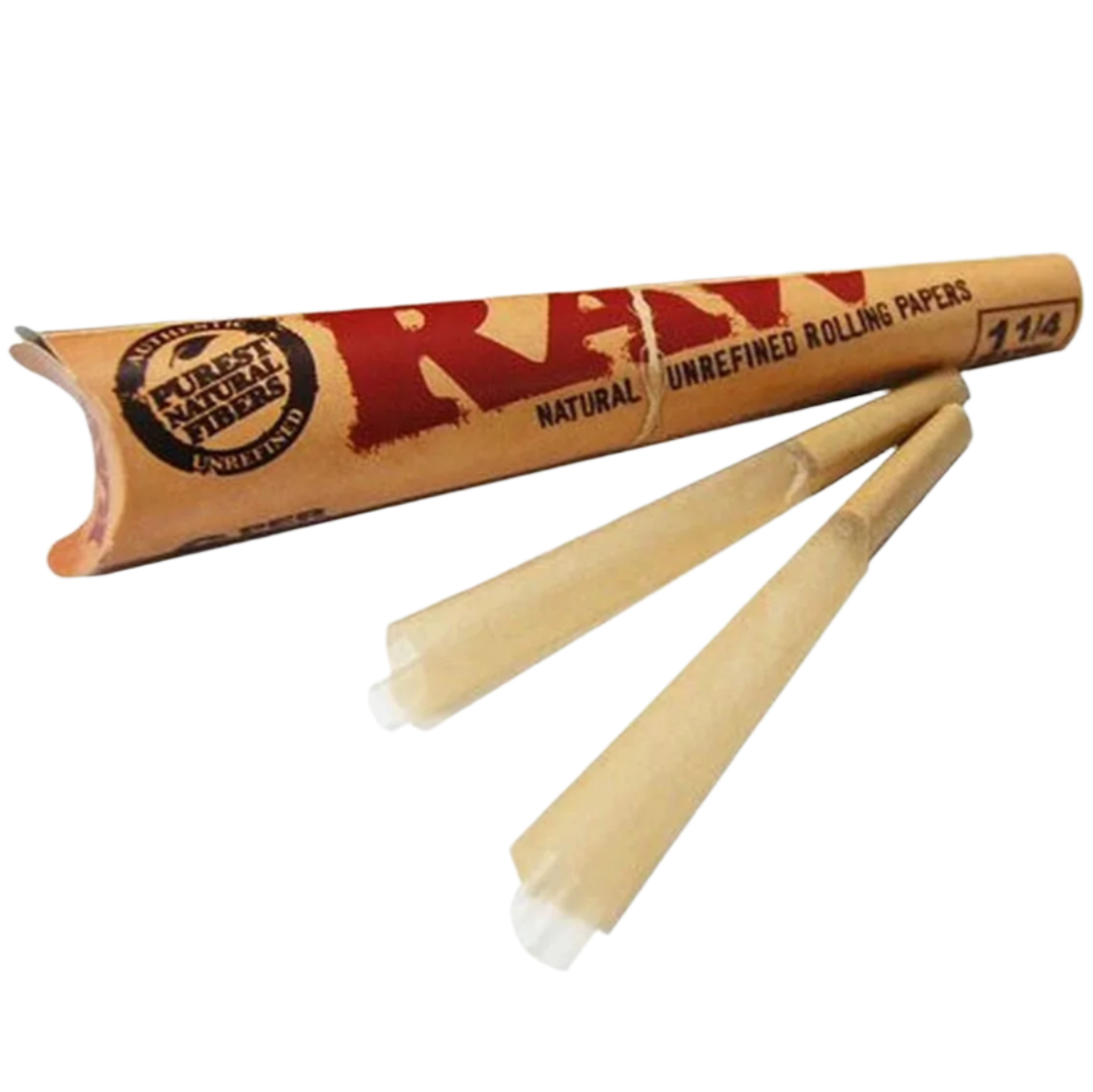 RAW - Unrefined Pre-Roll 1.25" Cone