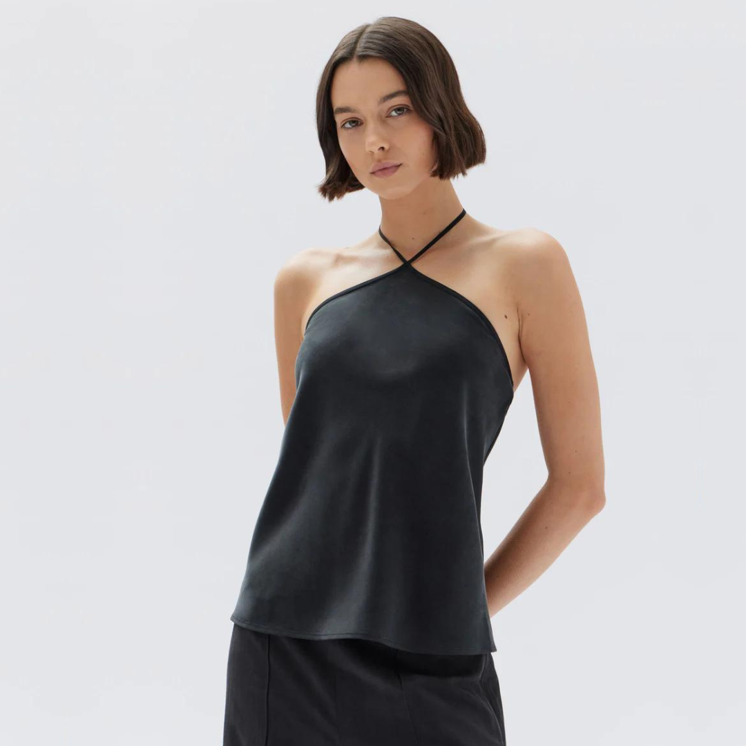 Assembly Label Balconette Top Black