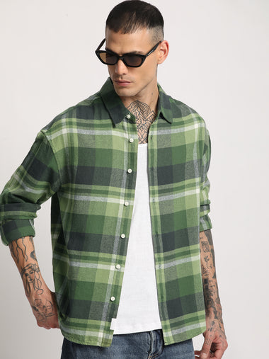 Buy Flannel Check Shirts for Men Online in India