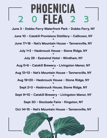 Phoenicia Flea event dates list