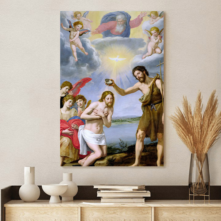 The Baptism Of Christ Canvas