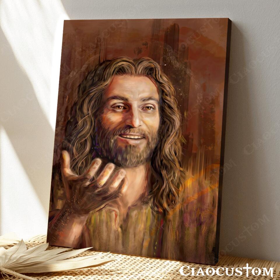 Jesus Wall Pictures 16 - Jesus Canvas Painting - Jesus Canvas Art - Je ...