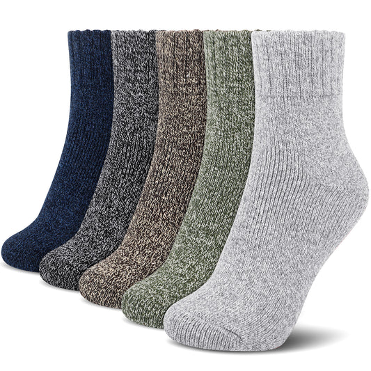 Loritta 6 Pairs Womens Socks Wool Socks Cashmere Thick Knit Warm Winte –  loritta
