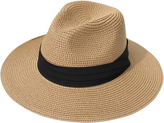 Womens Sun Hat Wide Brim Foldable Beach Hats for Women UV Protection S –  loritta