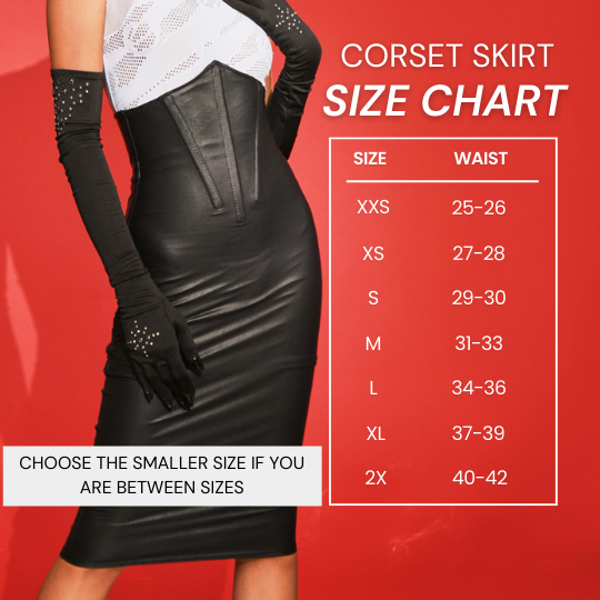 Sizing chart