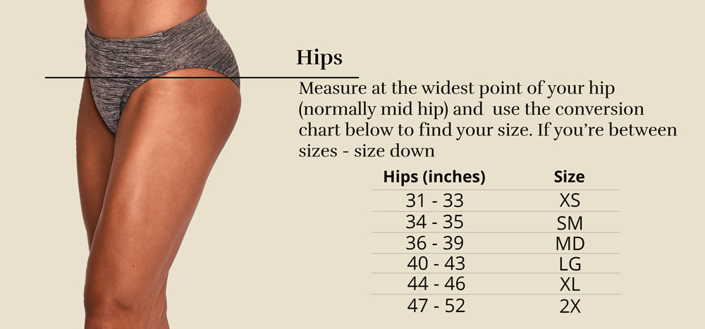 Sizing chart