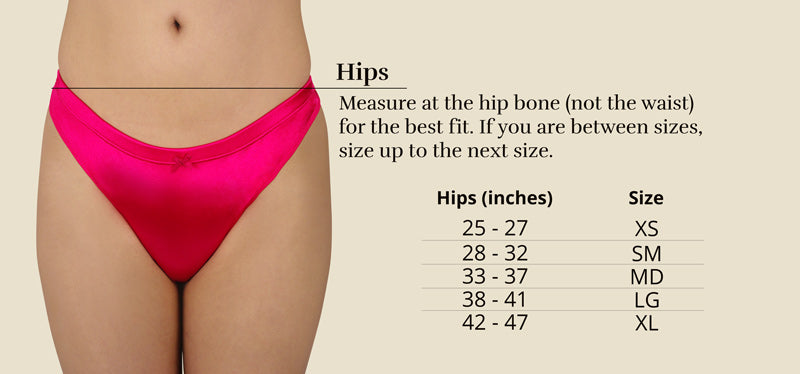 Sizing chart