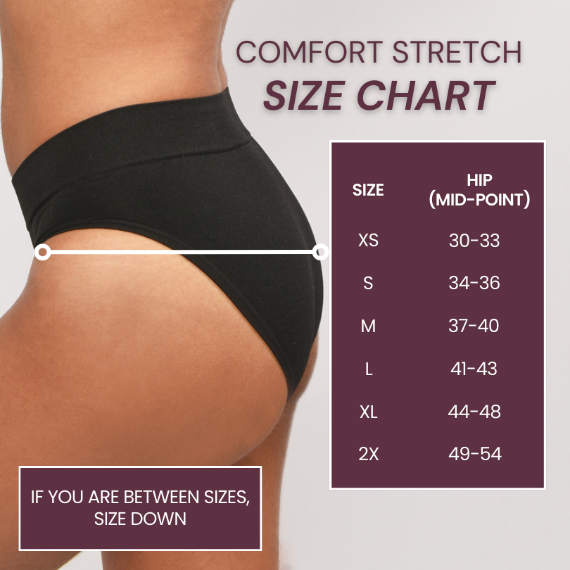 Sizing chart