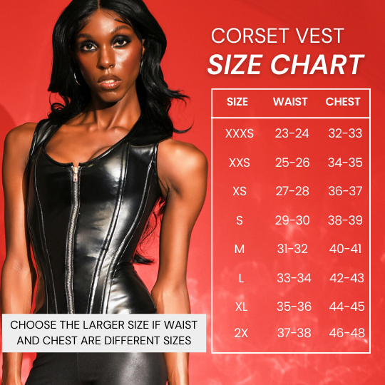 Sizing chart