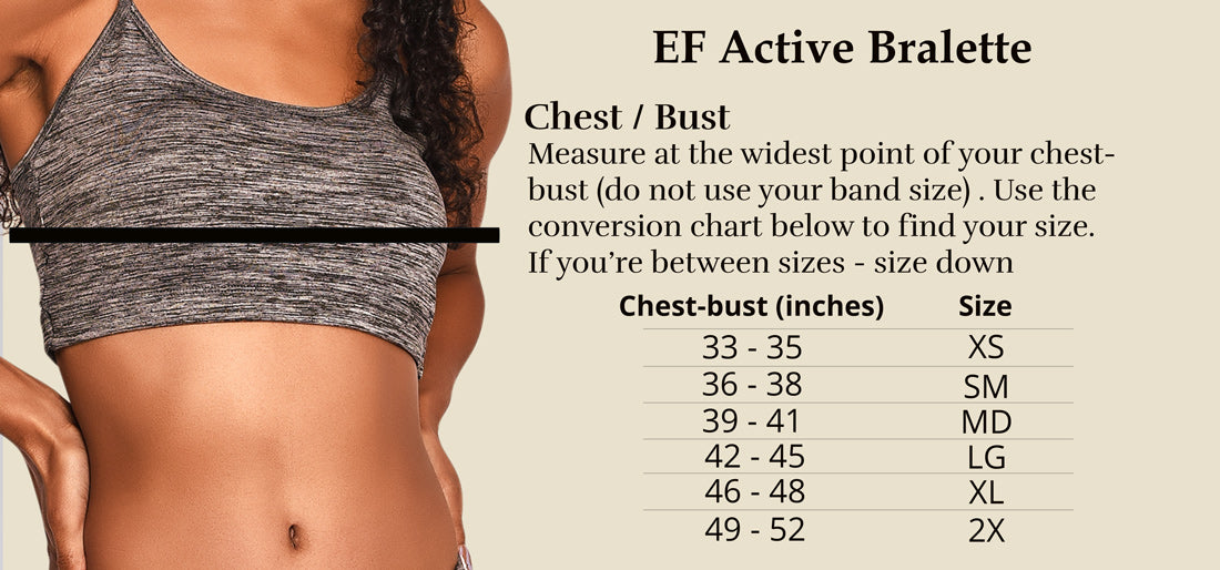 Sizing chart