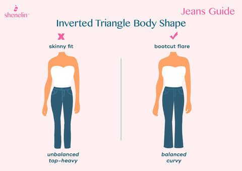 Curvy Inverted Triangle